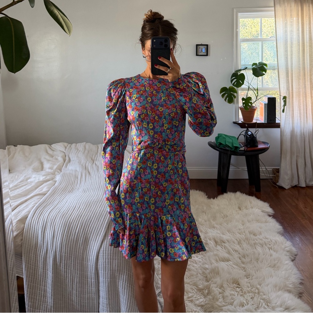 Rotate Birger Christensen Floral Dress